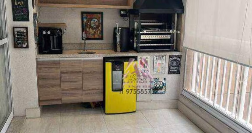 3932CM Apartamento com 3 dormitórios à venda, 94 m² por R$ 883.000 - Centro - São Bernardo do Campo/SP