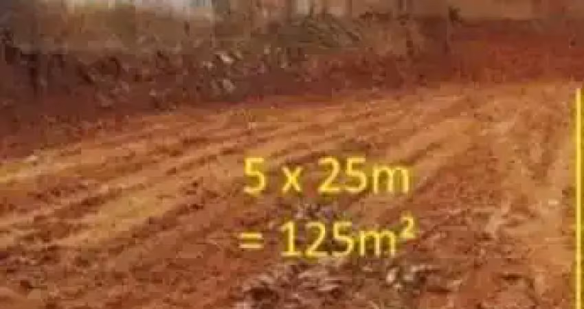 Terreno à venda, 125 m² por r$ 75.000,00 - parque jaraguá - bauru/sp