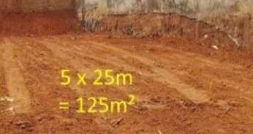 Terreno à venda, 125 m² por R$ 75.000,00 - Parque Jaraguá - Bauru/SP