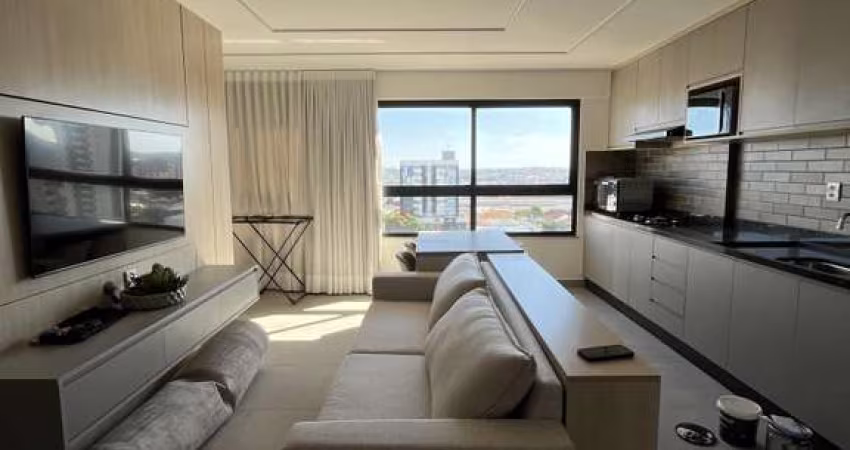 Apartamento de 1 dormitório mobiliado para locação no Piemont residencial - Araújo Leite - Vila aeroporto - Bauru / SP