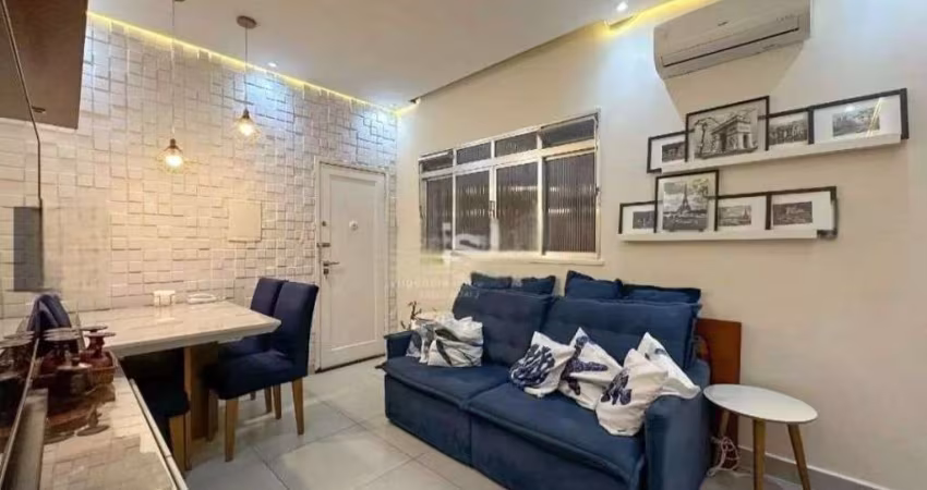 Apartamento com 2 quartos à venda na Avenida Bartolomeu de Gusmão, Embaré, Santos