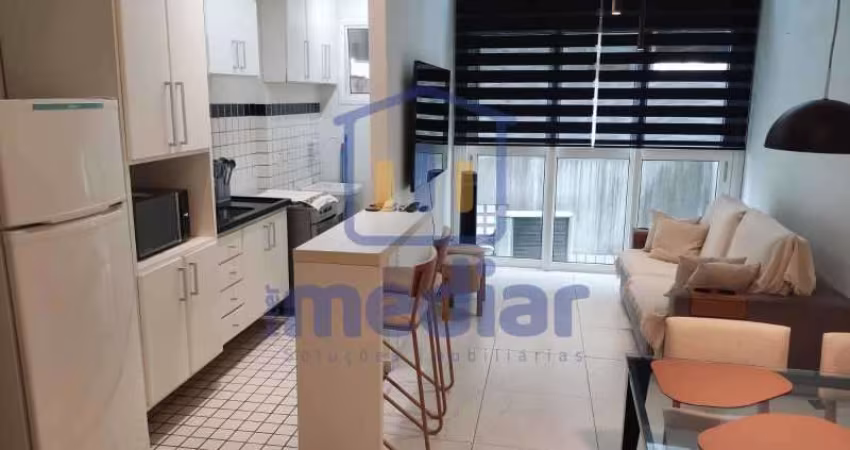 Loft com 1 quarto para alugar na Rua José Caballero, Gonzaga, Santos