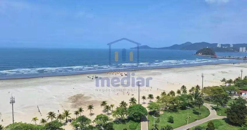 Apartamento com 3 quartos para alugar na Avenida Presidente Wilson, Pompéia, Santos
