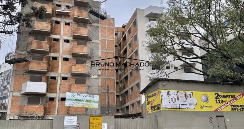 Cobertura para Venda em Curitiba, São Francisco, 3 dormitórios, 1 suíte, 3 banheiros, 2 vagas