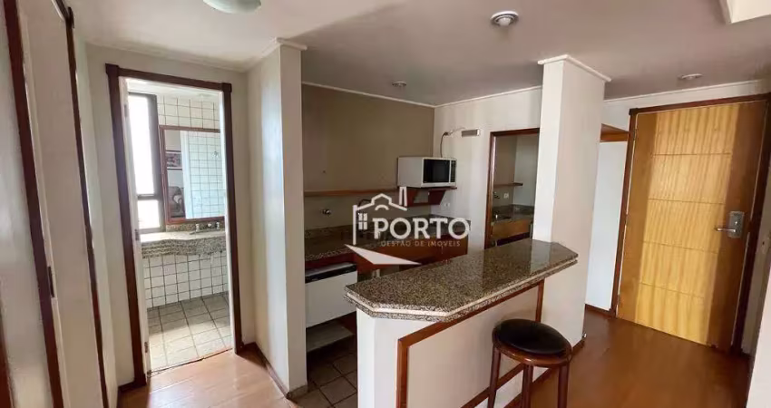 Apartamento com 1 quarto à venda no edifício New Life Apart Hotel no bairro Centro em Piracicaba