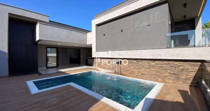 Casa com 3 dormitórios à venda, 298 m² - condomínio morada do engenho - piracicaba/sp