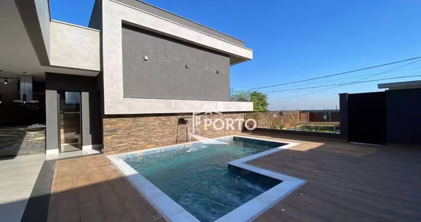 Casa com 3 dormitórios à venda, 298 m² - condomínio morada do engenho - piracicaba/sp