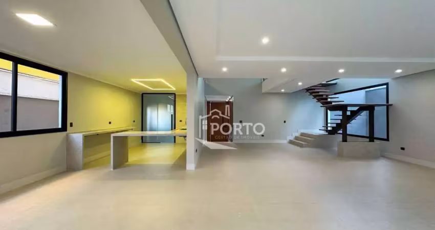 Casa com 4 quartos à venda, 288 m² - residencial villa d’aquila - piracicaba/sp