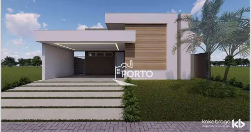 Casa com 3 quartos à venda - loteamento residencial e comercial villa d'aquila - piracicaba