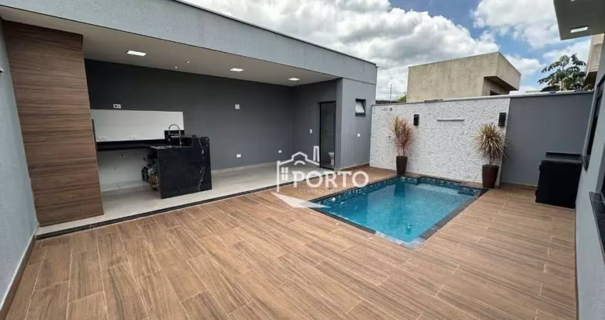 Casa 3 quartos à venda no condomínio ágape em piracicaba