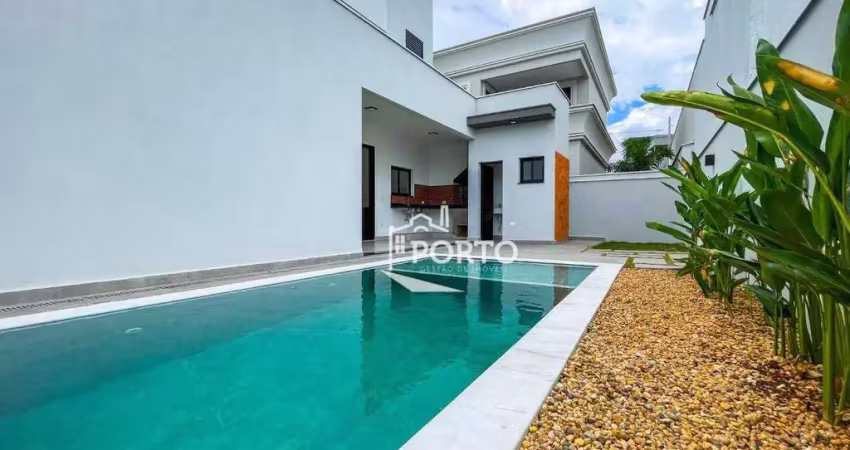 Casa com 3 quartos à venda no condomínio residencial villa bela vista em piracicaba