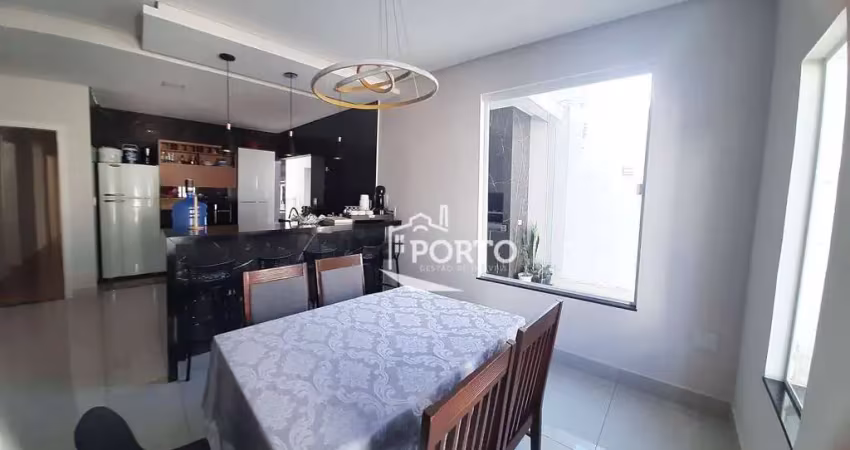 Casa com 3 quartos à venda no bairro garças em piracicaba