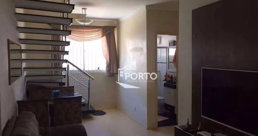 Cobertura com 2 quartos à venda no residencial spazio palazzo di spagna no bairro piracicamirim em piracicaba