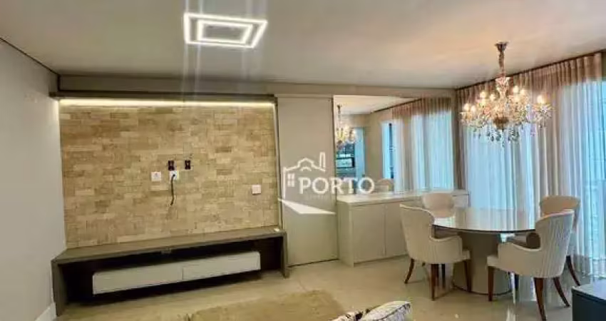Apartamento com 3 quartos à venda no edifício bellagio no bairro jardim elite em piracicaba