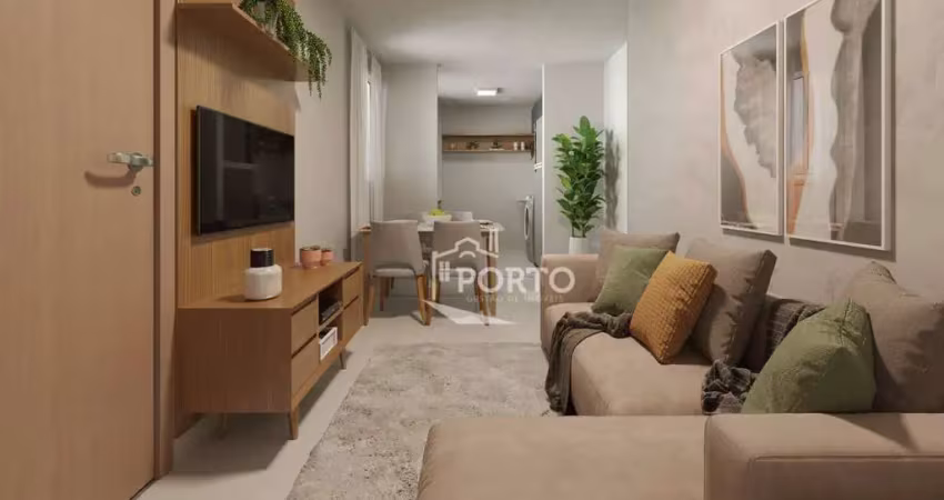 Apartamento com 2 quartos à venda no lançamento piazza sirena no bairro santa terezinha em piracicaba