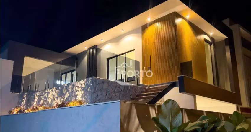 Casa 3 quartos à venda no condomínio residencial damha i no bairro ondas em piracicaba