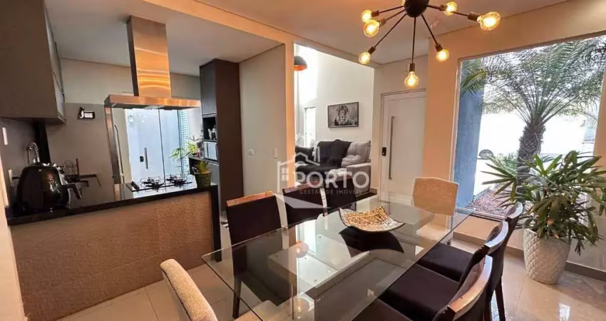 Casa com 3 quartos, sendo 1 suíte, à venda, 125 m² - campestre - piracicaba/sp