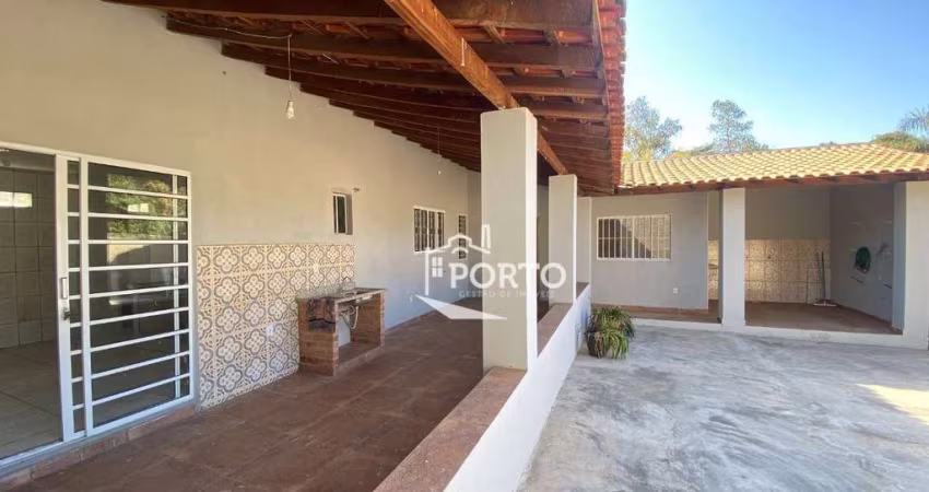 Casa com 2 dormitórios para alugar, 170 m² por R$ 970,00/mês - Recreio - Charqueada/SP