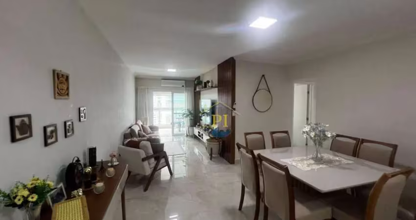 Apartamento com 3 dormitórios à venda, 134 m² por r$ 900.000,00 - caiçara - praia grande/sp
