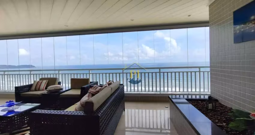 Apartamento à venda, 326 m² por r$ 3.500.000,00 - aviação - praia grande/sp