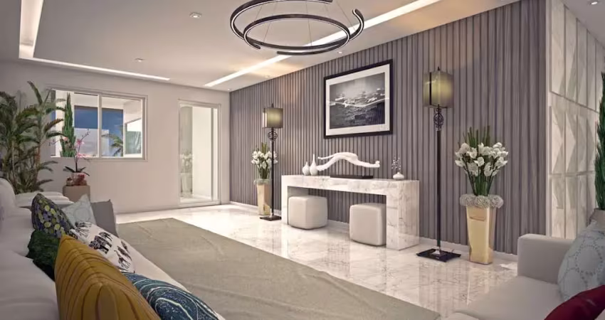 Apartamento residencial à venda, vila guilhermina, praia grande - ap0543.