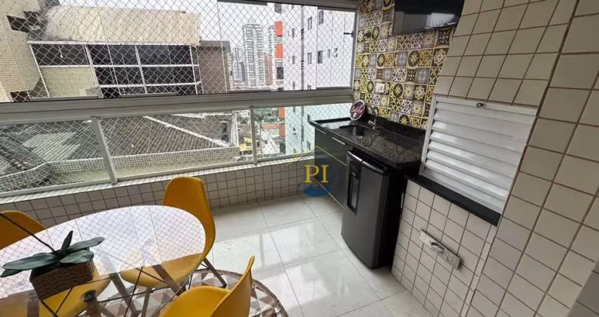 Apartamento com 2 dormitórios à venda, 97 m² por r$ 785.000 - canto do forte - praia grande/sp