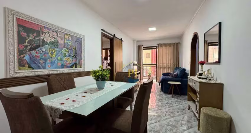 Apartamento com 1 dormitório à venda, 57 m² por r$ 330.000,00 - vila guilhermina - praia grande/sp