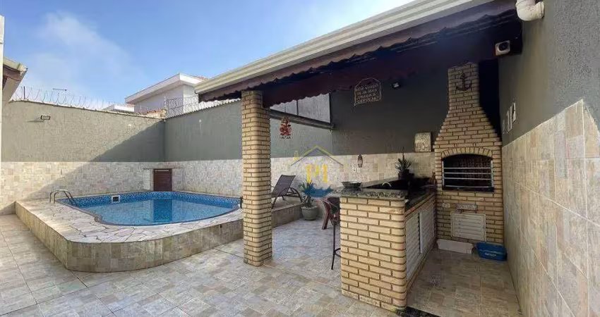 Casa à venda, 223 m² por r$ 1.350.000,00 - balneário flórida - praia grande/sp