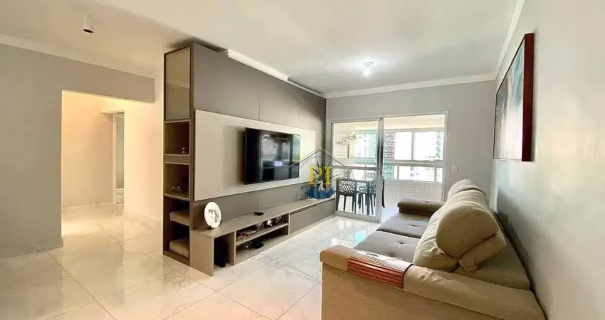 Apartamento à venda, 140 m² por r$ 1.590.000,00 - vila guilhermina - praia grande/sp