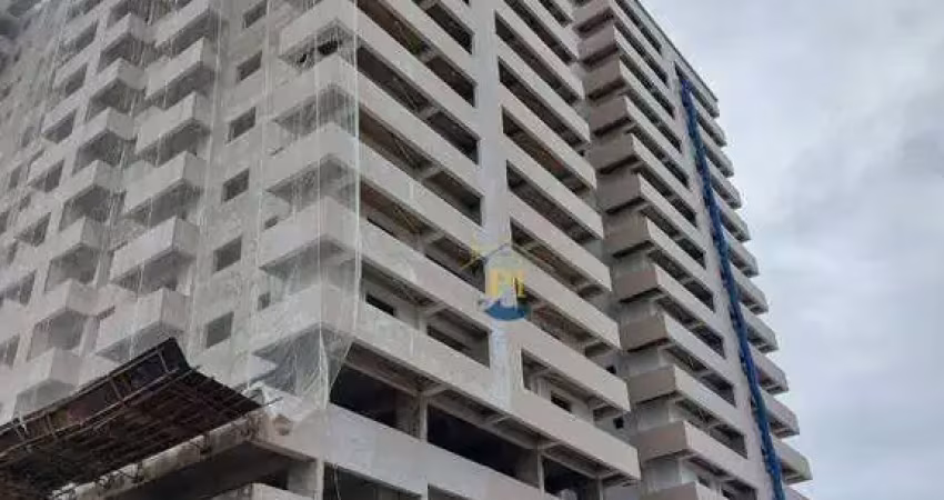 Apartamento com 2 dormitórios à venda, 79 m² por r$ 359.000 - caiçara - praia grande/sp
