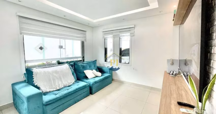 Sobrado à venda, 160 m² por r$ 1.330.000,00 - caiçara - praia grande/sp