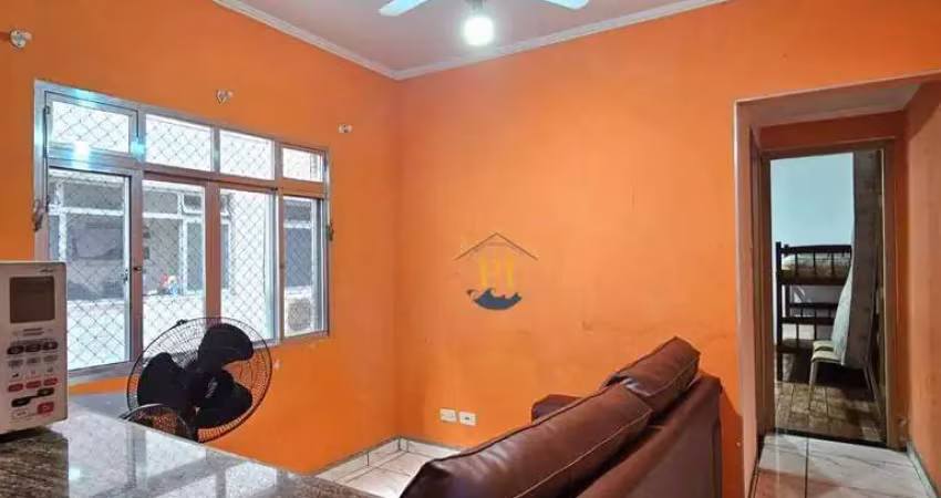 Apartamento com 1 dormitório à venda, 40 m² por r$ 205.000 - tupi - praia grande/sp