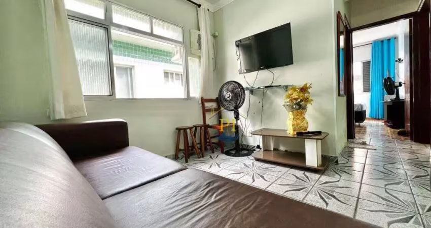Apartamento com 2 dormitórios à venda, 56 m² por r$ 290.000,00 - vila guilhermina - praia grande/sp