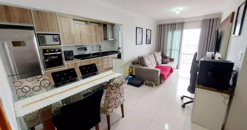 Apartamento à venda, 88 m² por r$ 565.000,00 - vila guilhermina - praia grande/sp