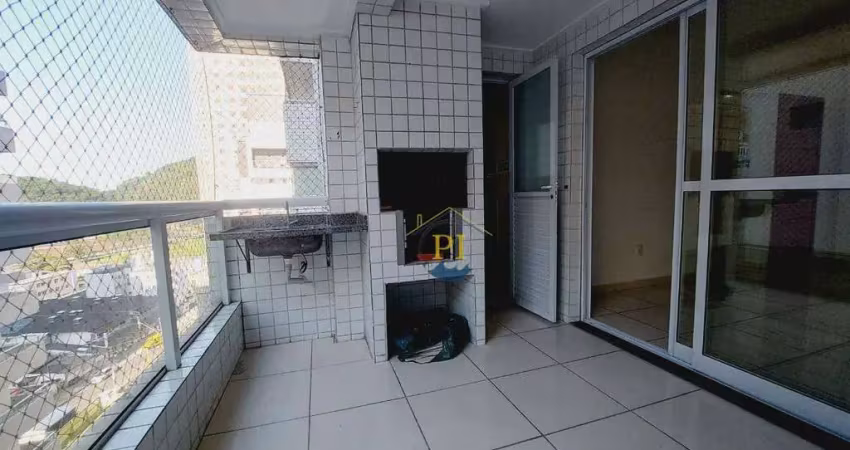 Apartamento com 2 dormitórios à venda, 87 m² por r$ 585.000 - canto do forte - praia grande/sp