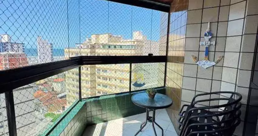 Apartamento com 2 dormitórios à venda, 96 m² por r$ 460.000 - tupi - praia grande/sp