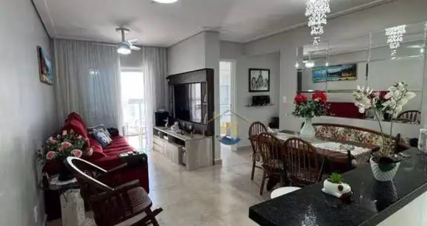 Apartamento com 2 dormitórios à venda, 70 m² por r$ 670.000 - caiçara - praia grande/sp