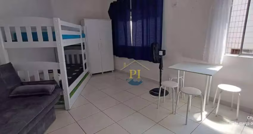 Kitnet com 1 dormitório à venda, 23 m² por r$ 160.000 - canto do forte - praia grande/sp