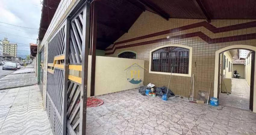 Casa com 2 dormitórios para alugar, 90 m² por r$ 2.900/mês - ocian - praia grande/sp