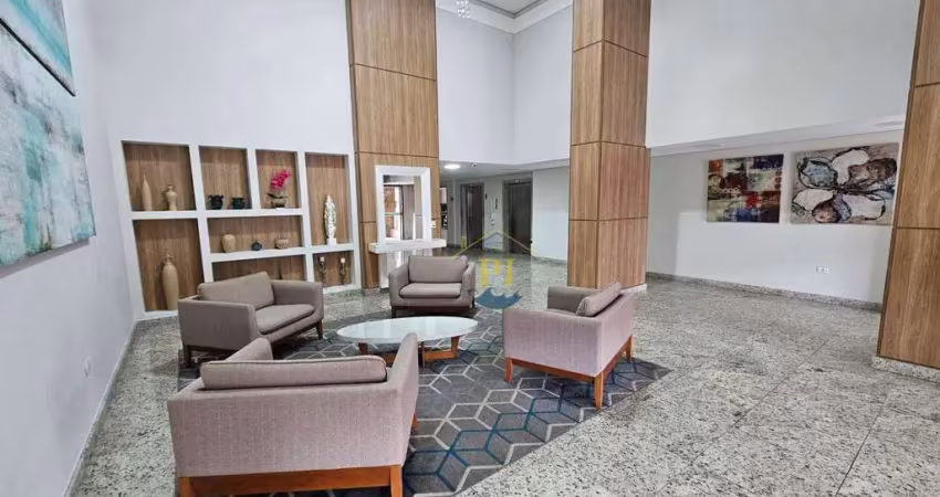 Apartamento com 3 dormitórios à venda, 122 m² por r$ 890.000,00 - vila guilhermina - praia grande/sp