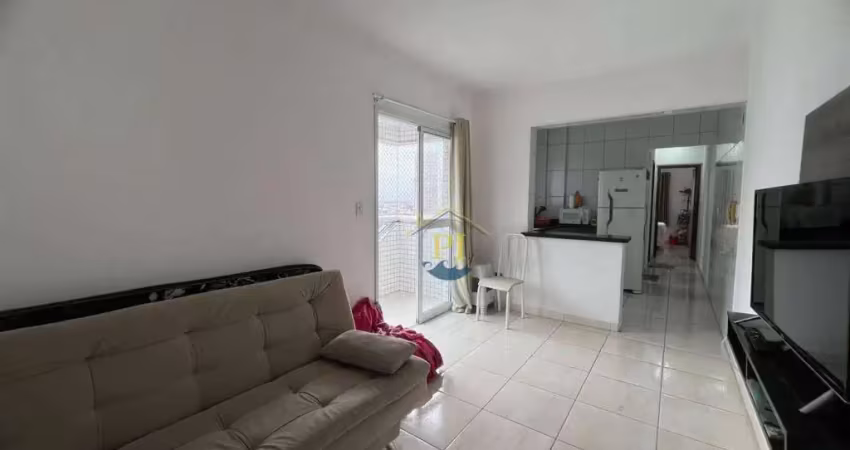 Apartamento com 1 dormitório à venda, 46 m² por r$ 299.000 - vila guilhermina - praia grande/sp