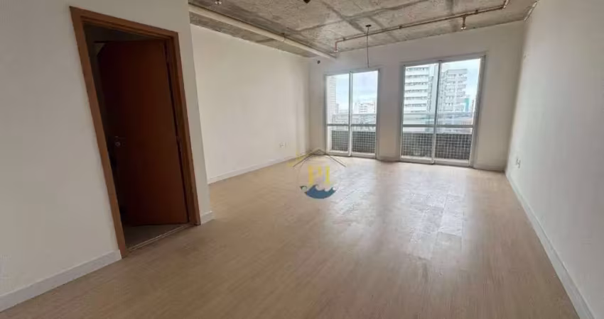 Sala à venda, 39 m² por r$ 469.000,00 - boqueirão - praia grande/sp