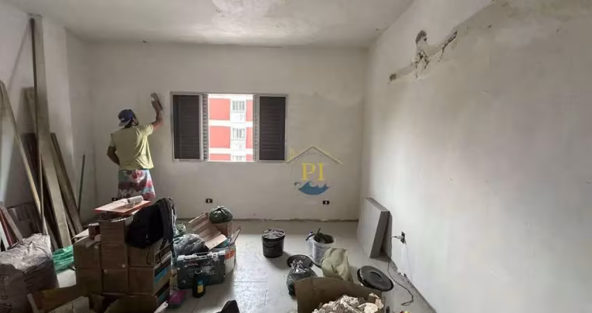 Kitnet com 1 dormitório à venda, 29 m² por r$ 220.000 - canto do forte - praia grande/sp