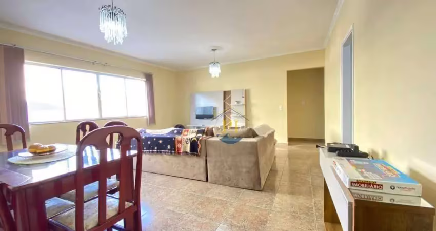Apartamento com 3 dormitórios para alugar, 120 m² por r$ 4.200/mês - canto do forte - praia grande/sp