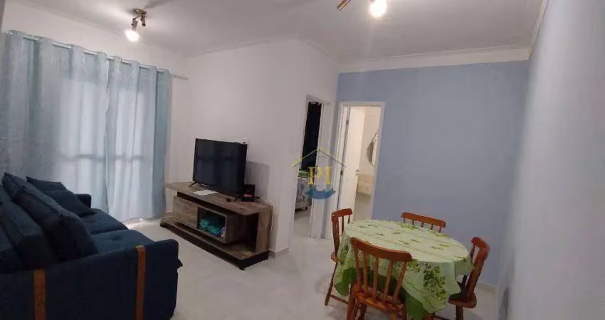Apartamento com 1 dormitório à venda, 52 m² por r$ 415.000 - aviação - praia grande/sp