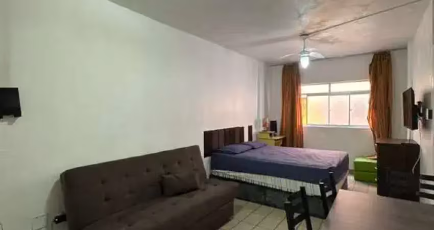 Kitnet à venda, 32 m² por r$ 210.000,00 - aviação - praia grande/sp