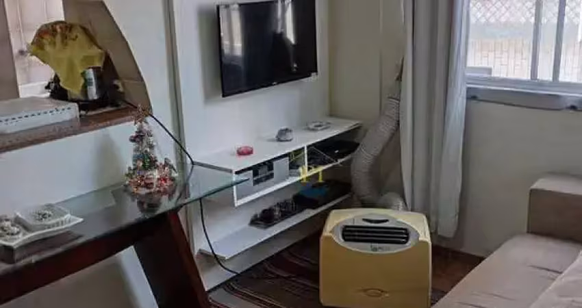 Apartamento com 1 dormitório à venda, 50 m² por r$ 300.000 - vila guilhermina - praia grande/sp