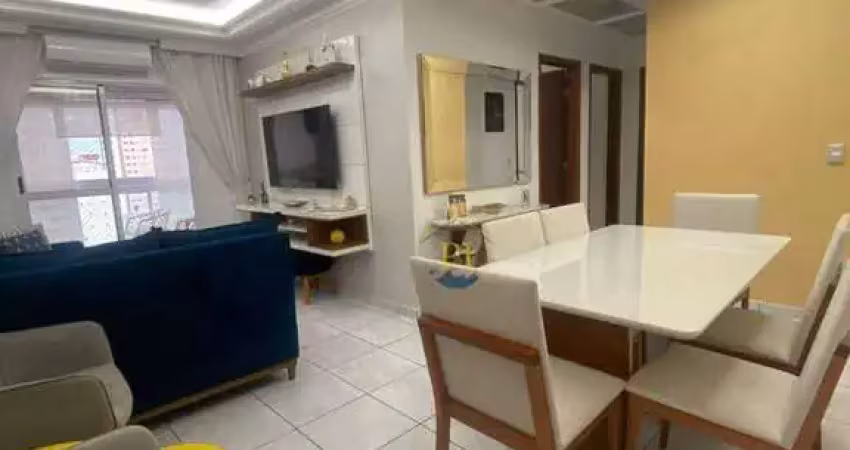 Apartamento com 3 dormitórios à venda, 86 m² por r$ 760.000 - canto do forte - praia grande/sp