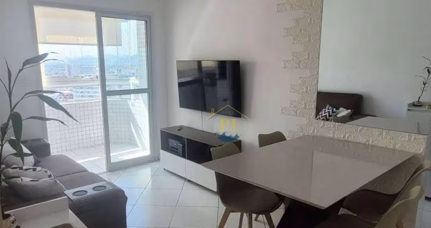 Apartamento com 2 dormitórios à venda, 57 m² por r$ 440.000 - vila guilhermina - praia grande/sp