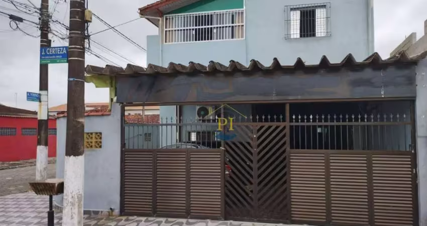 Casa com 4 dormitórios à venda, 250 m² por r$ 560.000 - maracanã - praia grande/sp